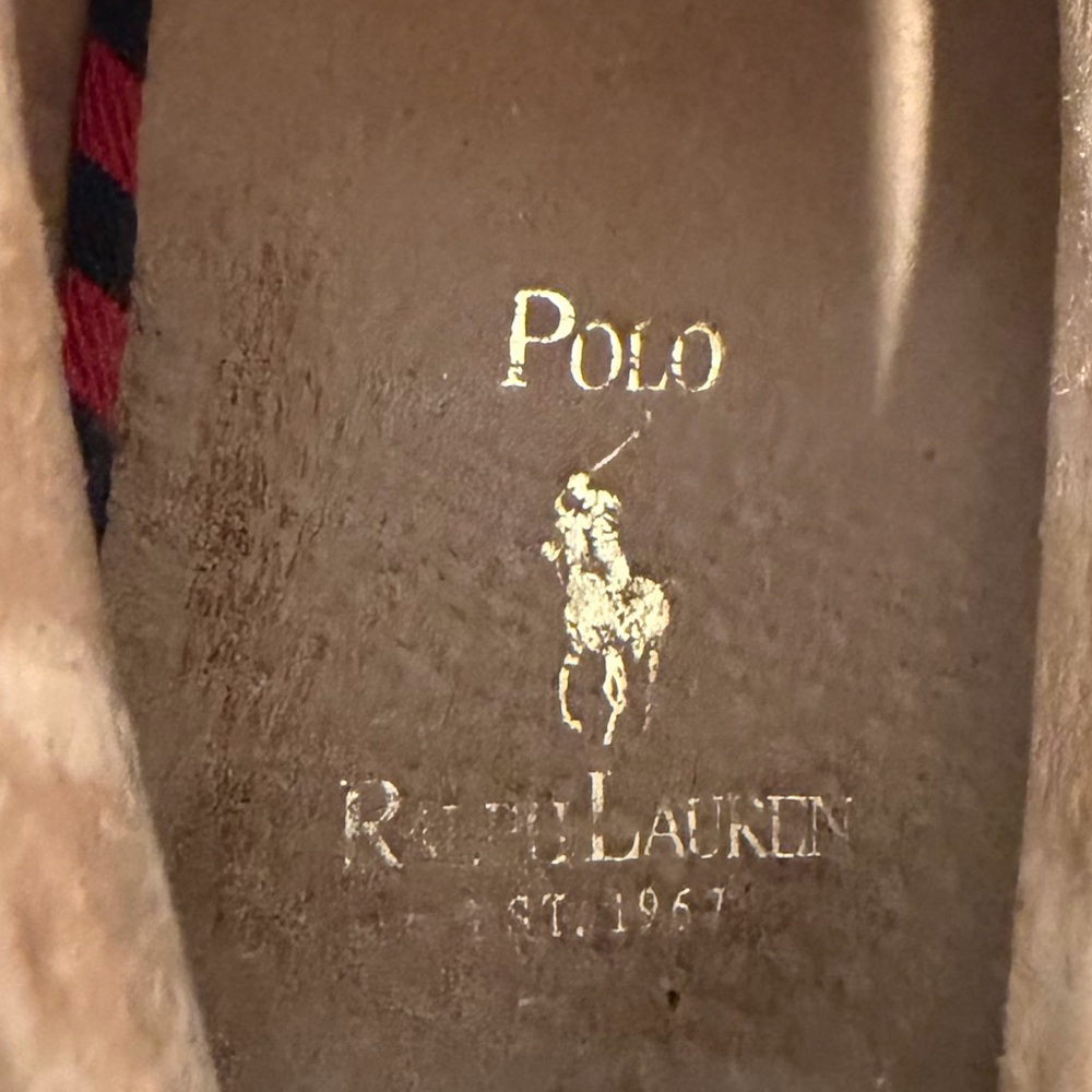 Polo Ralph‎ Lauren Whiston Chukka Boots Size 12D Navy Suede - Picture 5 of 6